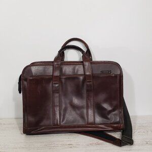 Vintage Wilson Leather  Attache Laptop Briefcase Messenger Bag